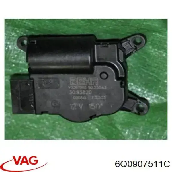 Привод заслонки печки 6Q0907511C VAG