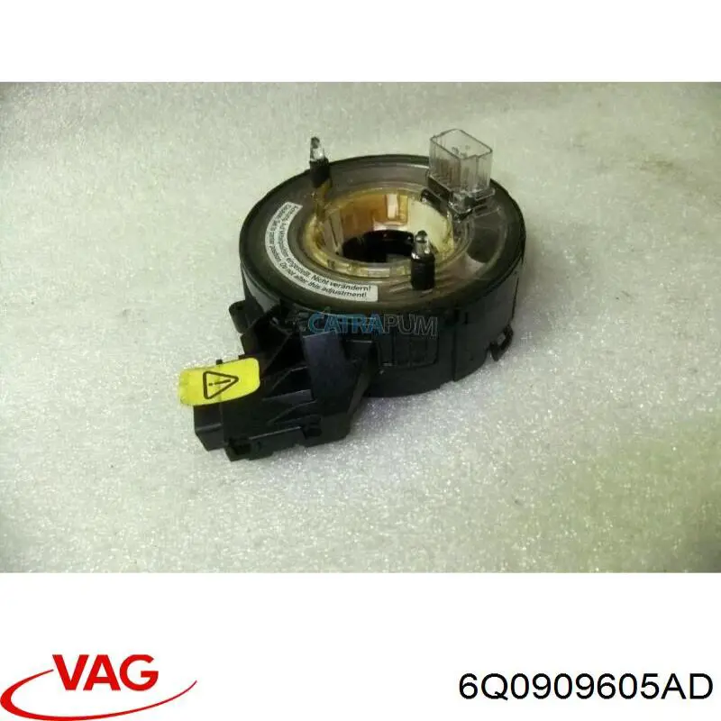 Модуль-процессор управления подушкой безопасности (ЭБУ AIRBAG) 6Q0909605AD VAG