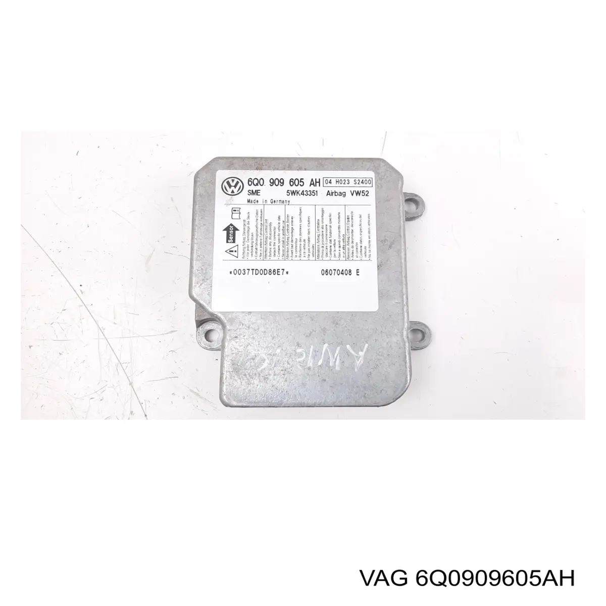 Купить 6Q0909605AH VAG Модуль-процессор управления подушкой безопасности