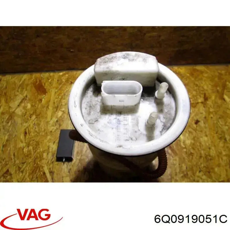 Módulo de bomba de combustível com sensor do nível de combustível 6Q0919051C VAG