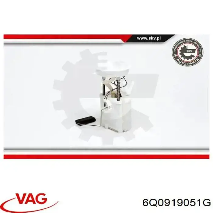 Купить 6Q0919051G VAG Модуль топливного насоса