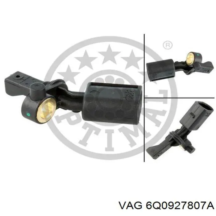 Датчик АБС (ABS) задний, левый VAG 6Q0927807A цена, от 12.77 USD