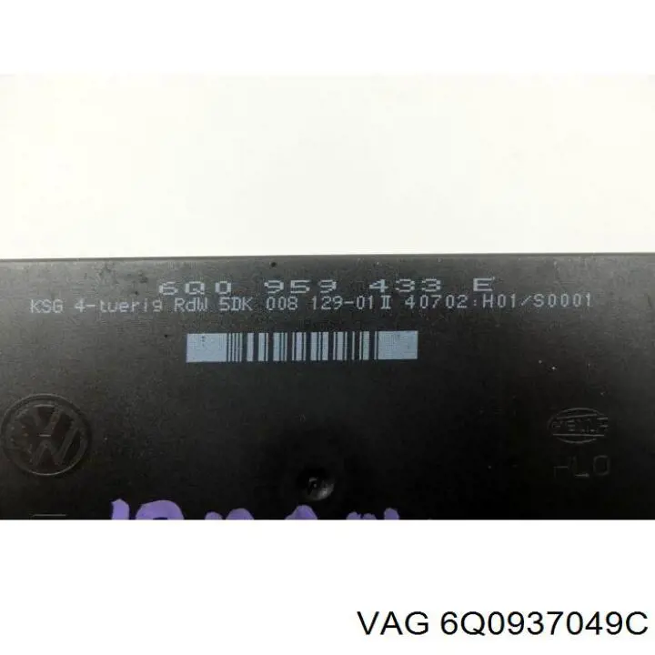 VAG 6Q0937049C цена, от 96.05 USD