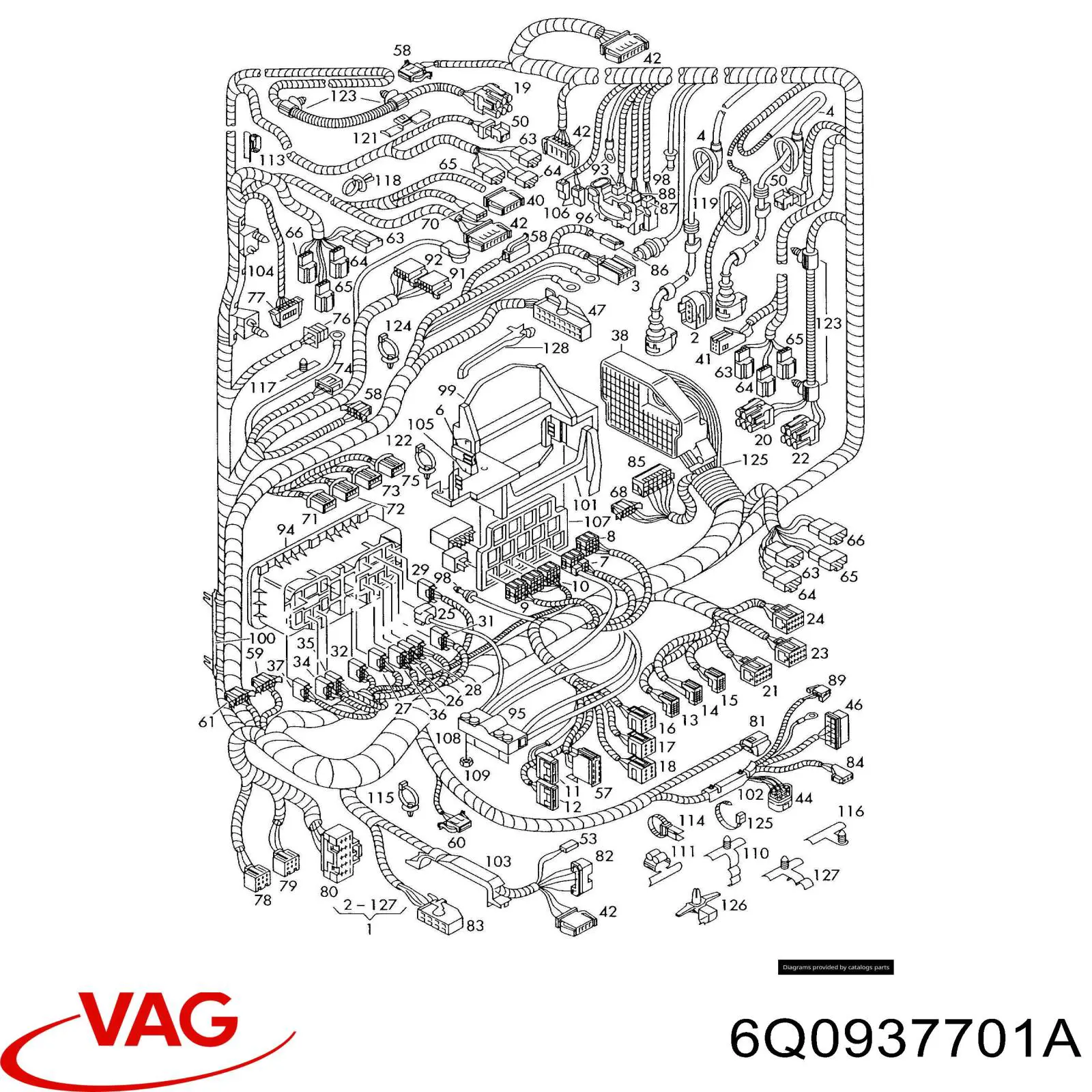 VAG 6Q0937701A цена, от 4.14 USD
