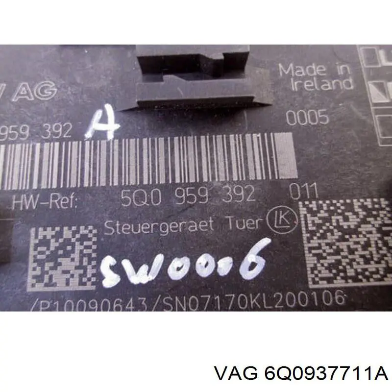  6Q0937711A VAG
