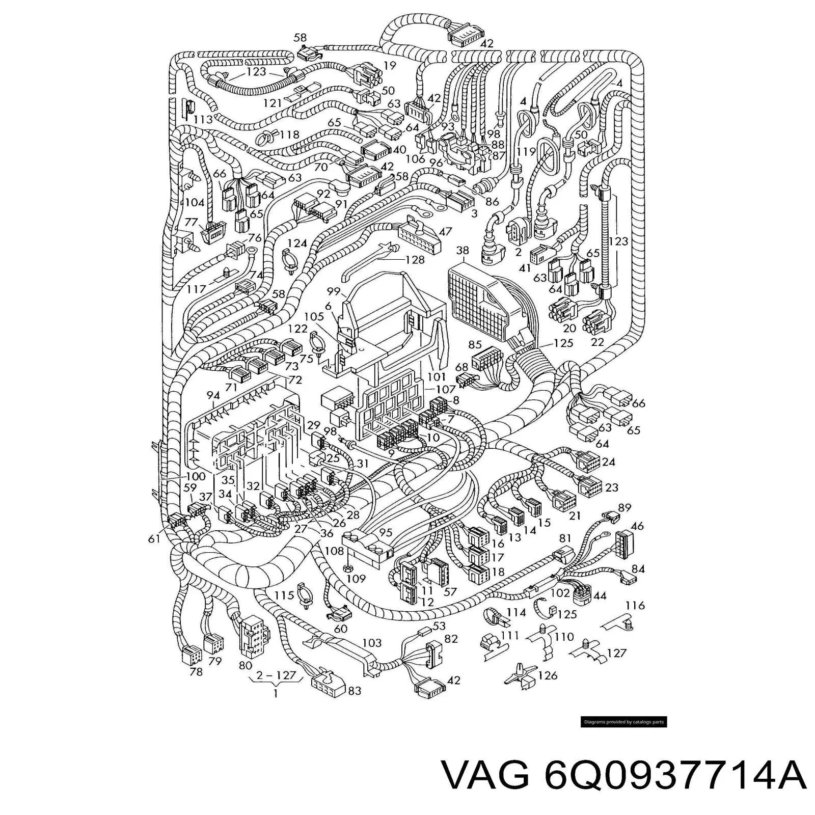  VAG 6Q0937714A цена, от 1.33 USD