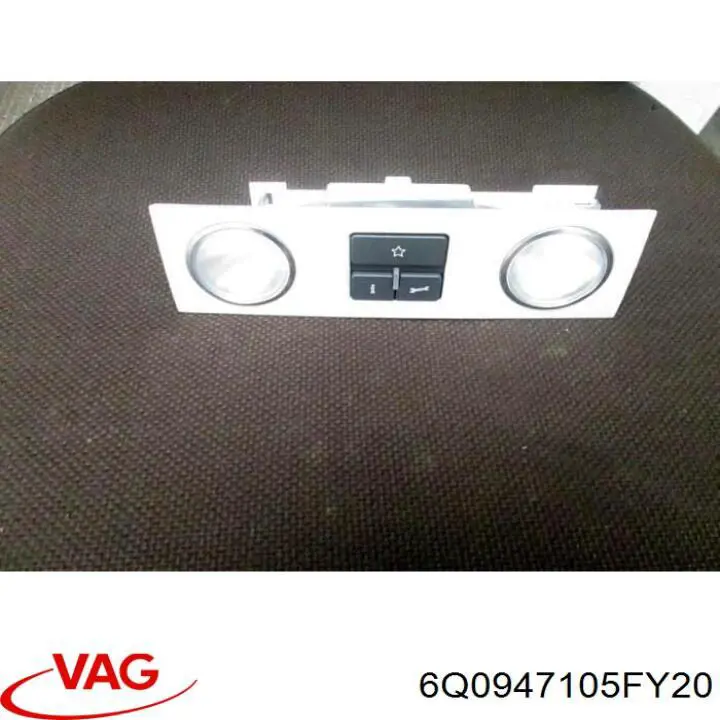 6Q0947105M9B9 VAG Лампочка освещения салона