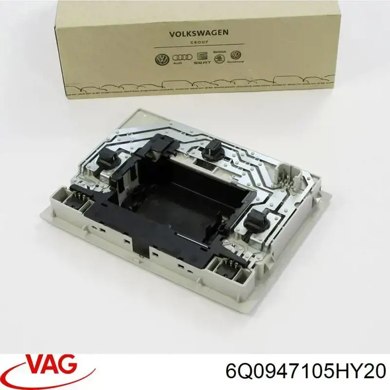 Плафоны внутреннего освещения VAG 6Q0947105CY20 цена, от 50.68 USD