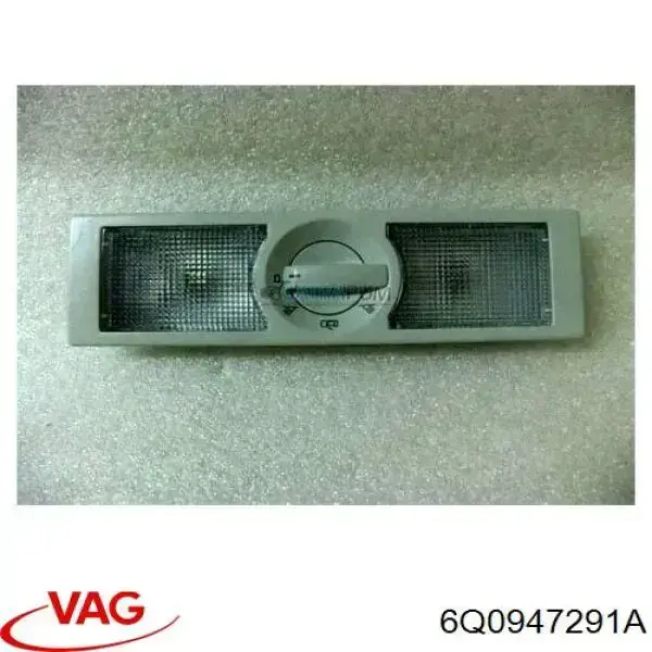 Купить 6Q0947291A VAG Плафон освещения салона (кабины) задний