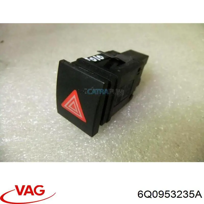Купить 6Q0953235A VAG Кнопка включения аварийной сигнализации