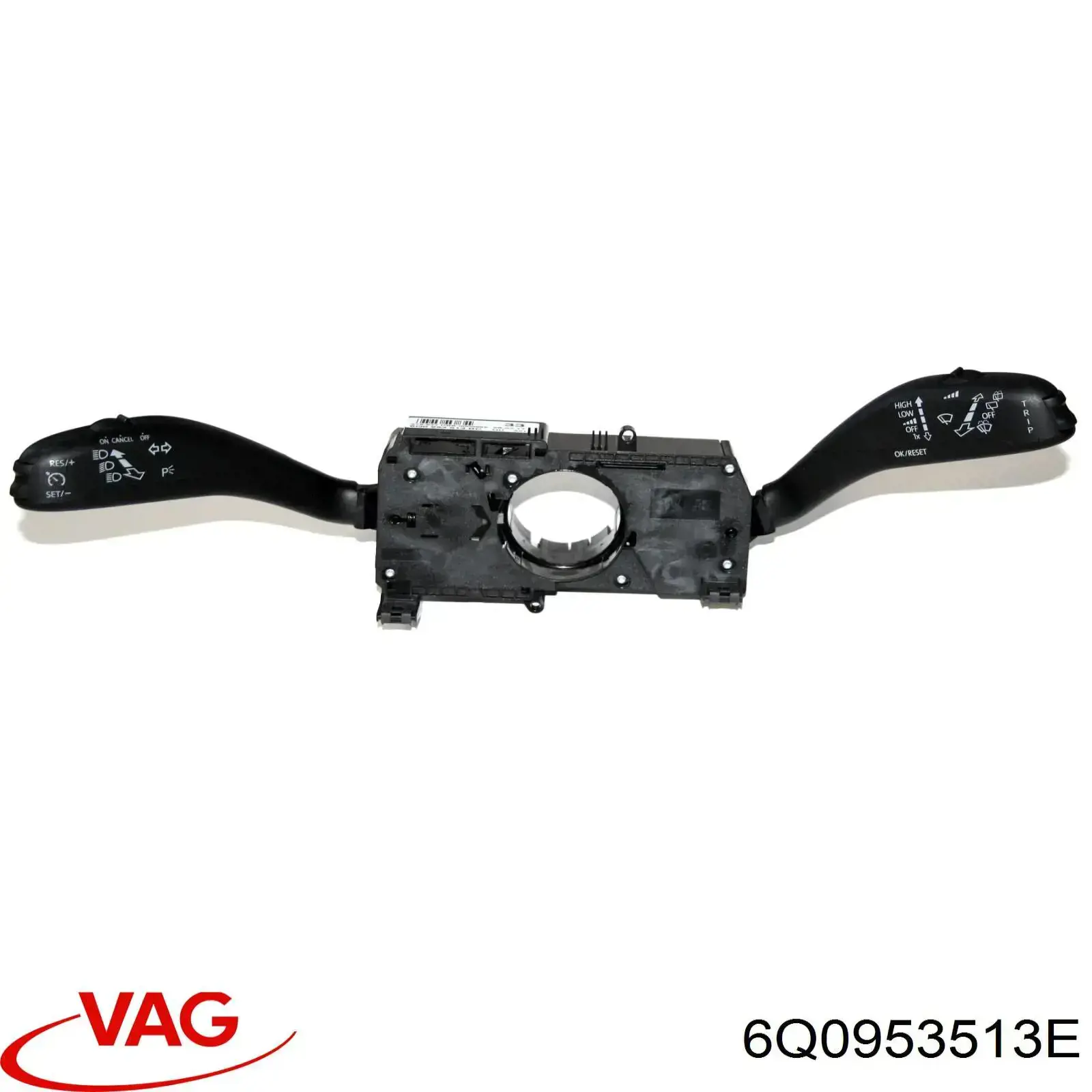 Compre 6Q0953513E9B9 VAG Comutador instalado na coluna da direção, montado