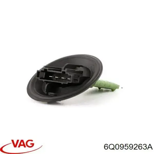 Резистор (сопротивление) вентилятора печки (отопителя салона) VAG 6Q0959263A