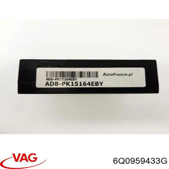 6Q0959433G VAG Блок управления систем комфорта