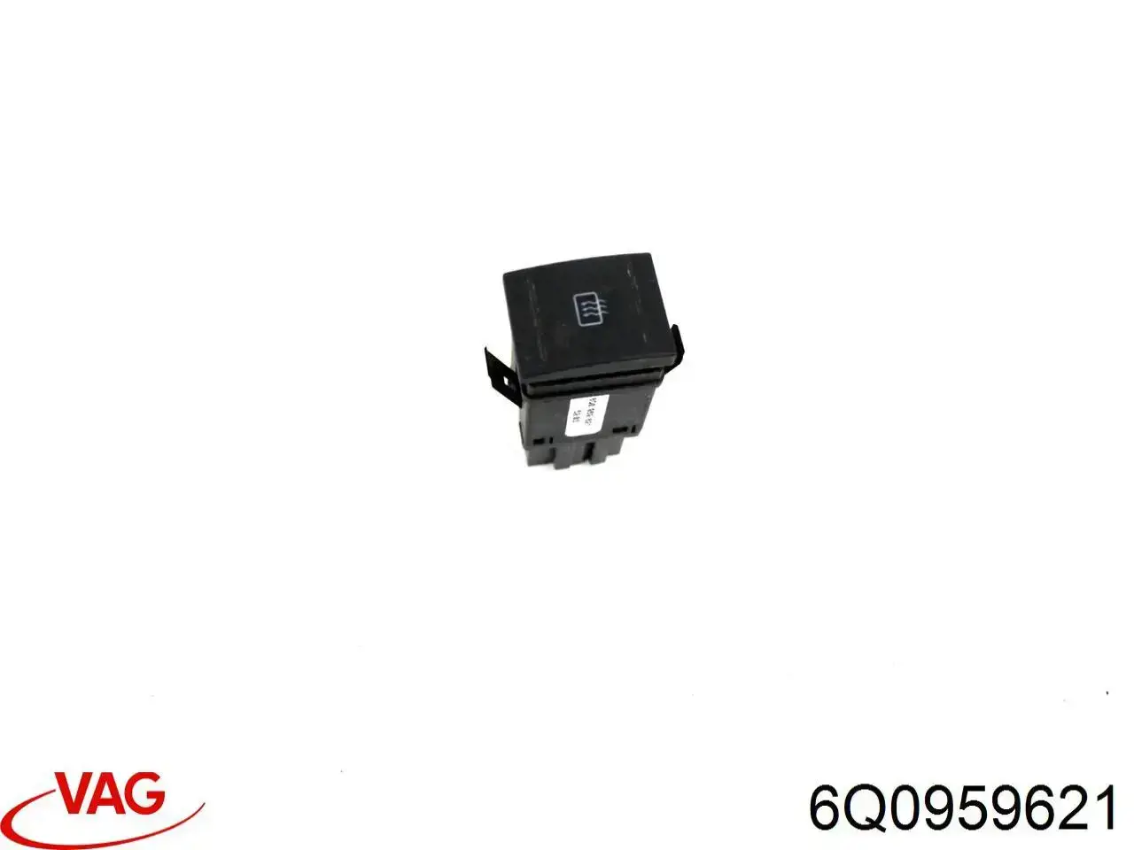 6Q0959621 VAG botão de ativação de aquecimento de vidro traseiro