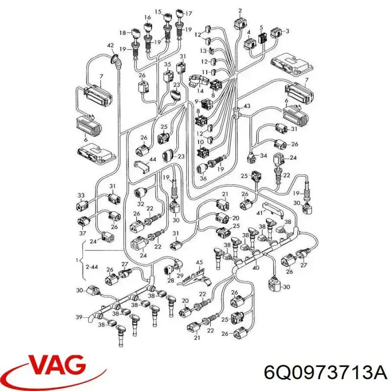 Купить 6Q0973713A VAG 