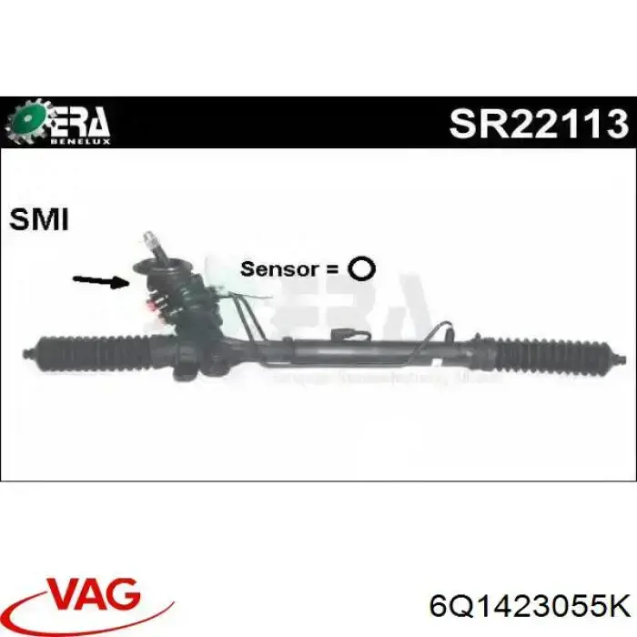 Реечный рулевой механизм VAG 6Q1423055K цена, от 129.80 USD