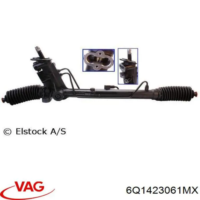 Реечный рулевой механизм VAG 6Q1423061MX цена, от 162.55 USD
