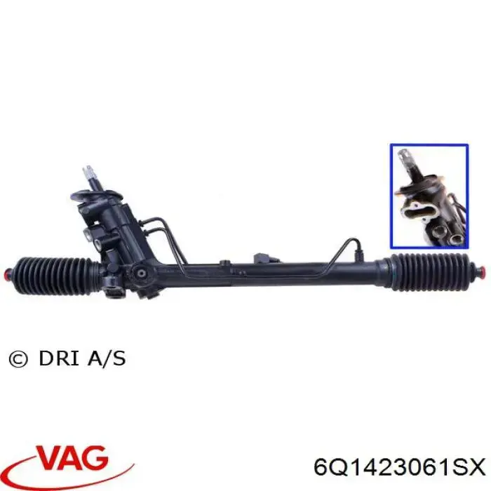 Купить 6Q1423061SX VAG Рулевая рейка