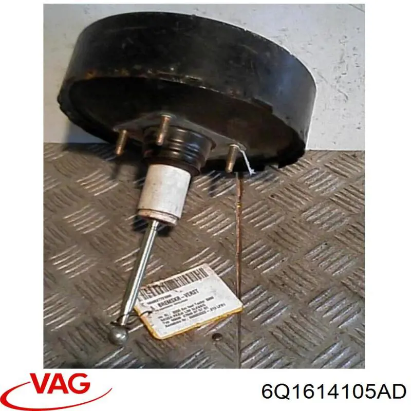 6Q1614105AD VAG усилитель тормозов вакуумный