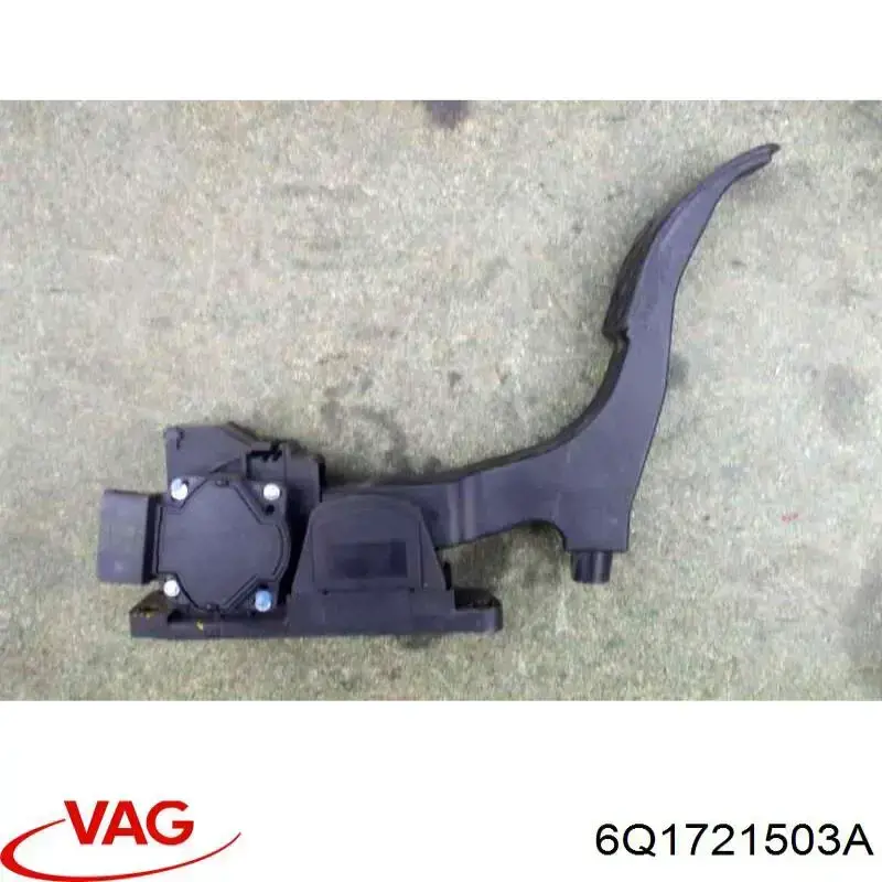 Педаль газа 633701 Hans Pries (Topran)