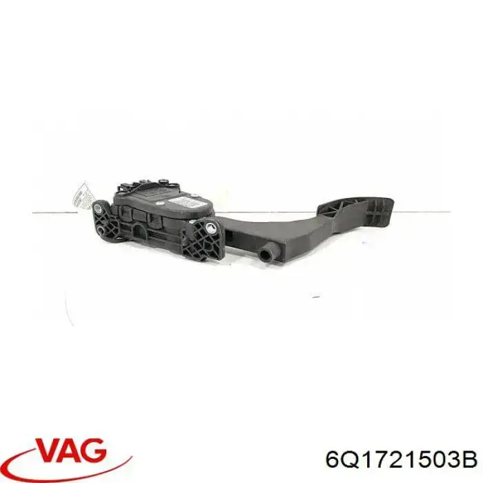 6Q1721503B VAG pedal de gás (de acelerador)