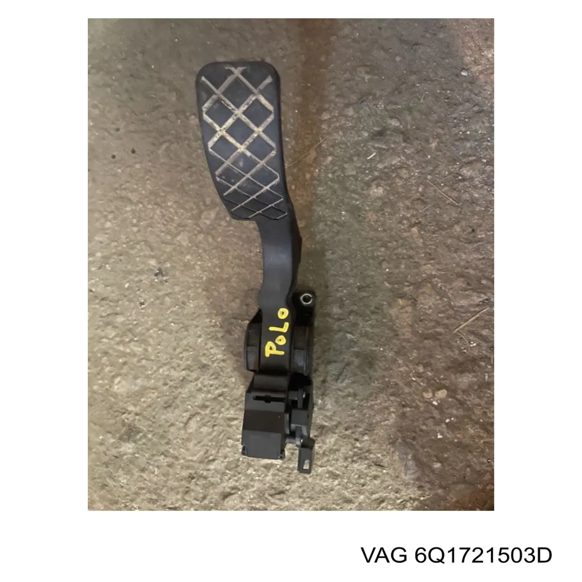 6Q1721503D VAG pedal de gás (de acelerador)