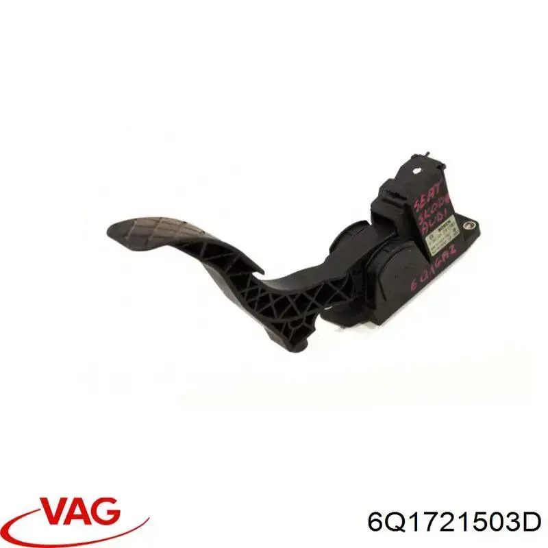 Педаль газа (акселератора) VAG 6Q1721503D цена, от 19.00 USD