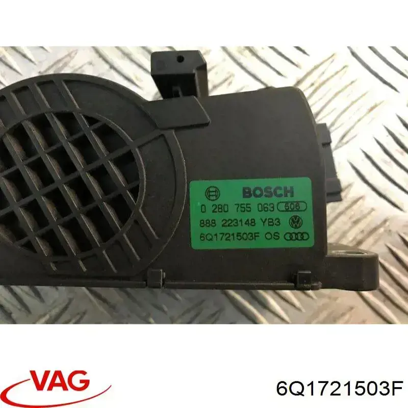 Педаль акселератора VAG 6Q1721503F