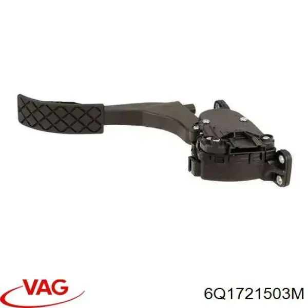 6Q1721503M VAG pedal de gás (de acelerador)
