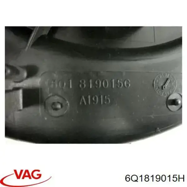 Мотор вентилятора печки (отопителя салона) VAG 6Q1819015H цена, от 19.13 USD