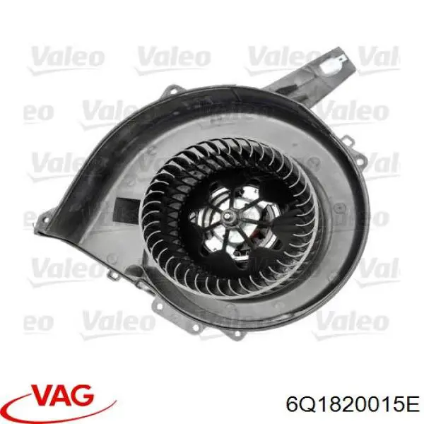 Мотор вентилятора печки (отопителя салона) VAG 6Q1820015E цена, от 31.67 USD