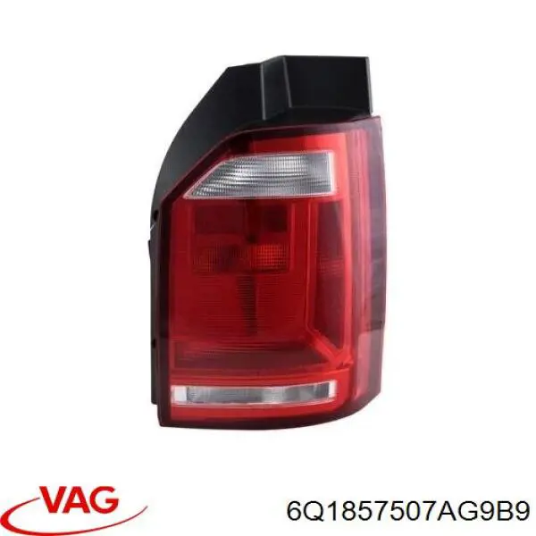 Купить 6Q1857507AG9B9 VAG Наружное зеркало левое