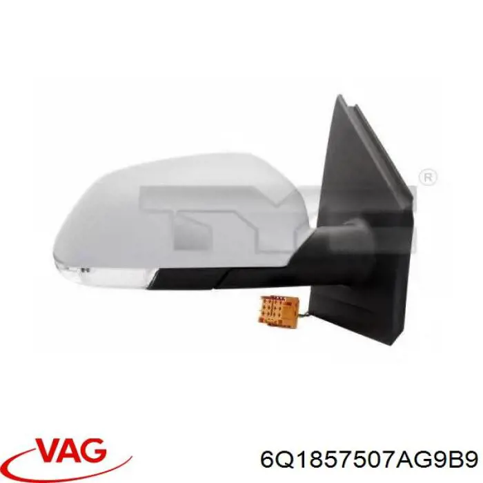 Зеркало заднего вида, левое VAG 6Q1857507AG9B9 цена, от 53.52 USD
