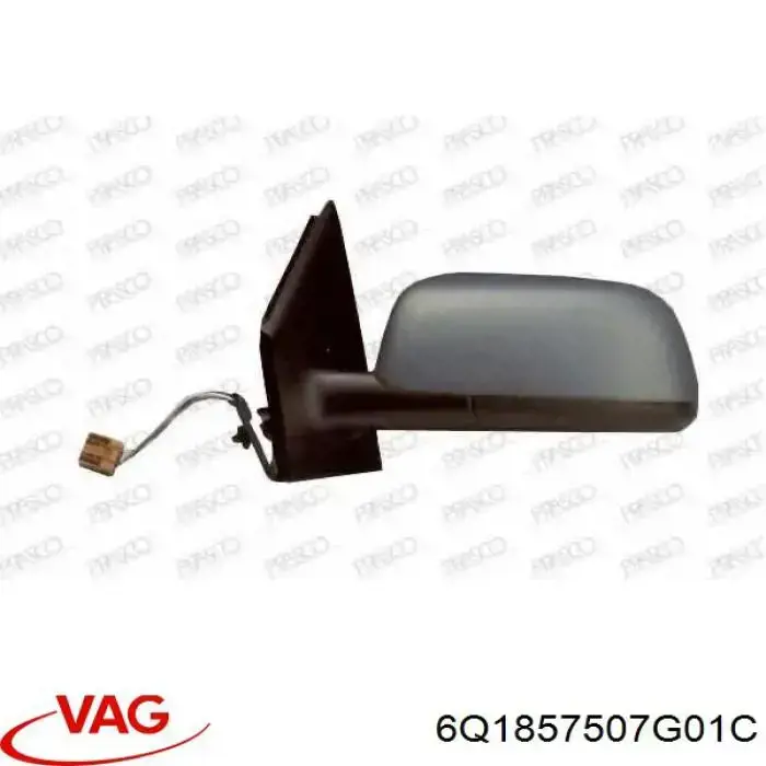 Купить 6Q1857507G01C VAG Наружное зеркало левое