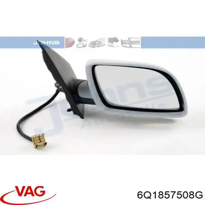 Правое боковое зеркало VAG 6Q1857508G