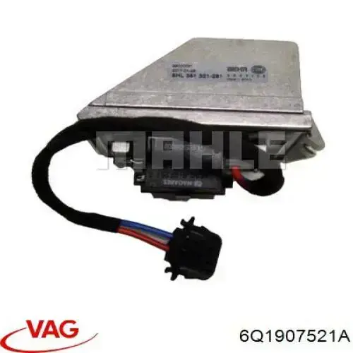 Резистор печки 6Q1907521A VAG