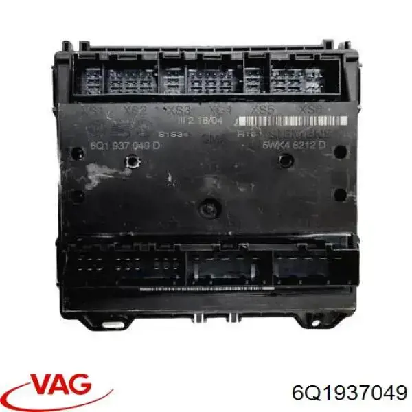 Блок управления двигателем 6Q1937049 VAG