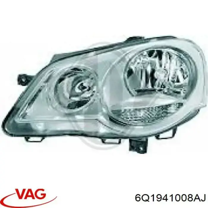 Правая блок фара VAG 6Q1941008AJ цена, от 84.75 USD