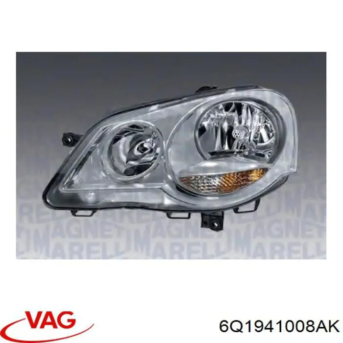 Правая блок фара VAG 6Q1941008AK цена, от 79.65 USD