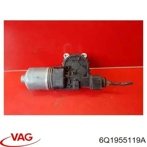 Мотор дворников 6Q1955119A VAG