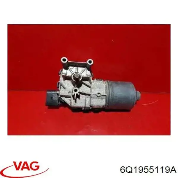 6Q1955119A VAG Мотор стеклоочистителя передний