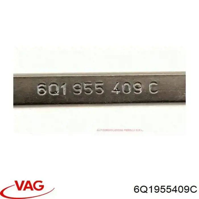 Купить 6Q1955409C VAG Поводок стеклоочистителя