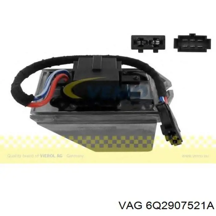 Купить 6Q2907521 VAG Регулятор оборотов вентилятора печки