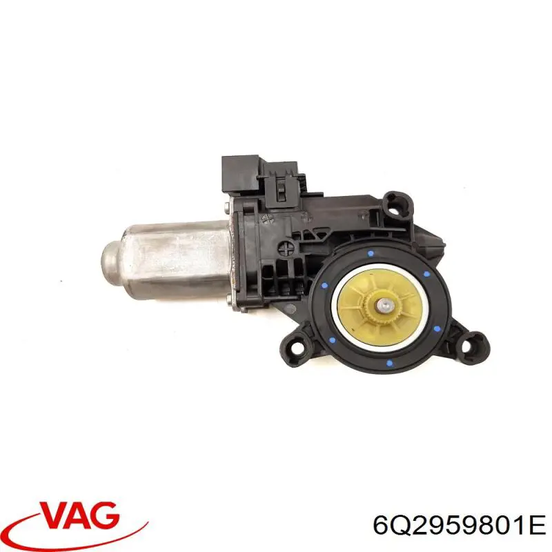 Купить 6Q2959801E VAG Мотор стеклоподъемника двери передней правой