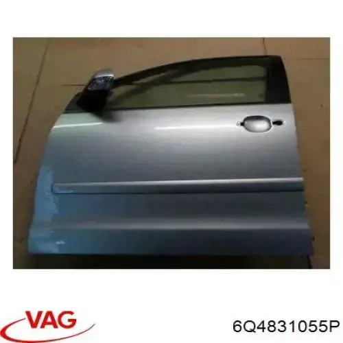 Водительская дверь на Volkswagen Polo IV 9N, 9A