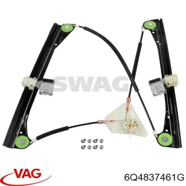 Стеклоподъемник передней левой двери 6Q4837461G VAG