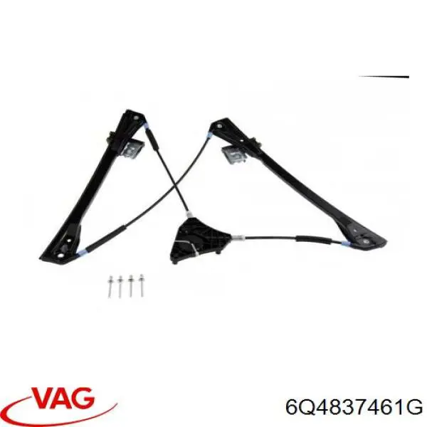 Механизм стеклоподъемника водительской двери VAG 6Q4837461G цена, от 29.75 USD