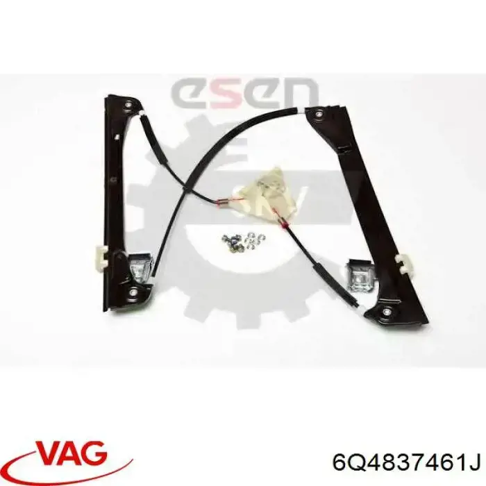 Механизм стеклоподъемника водительской двери VAG 6Q4837461J цена, от 29.82 USD