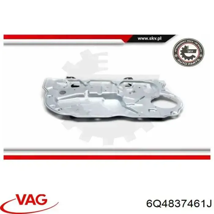 Стеклоподъемник передней левой двери 6Q4837461J VAG