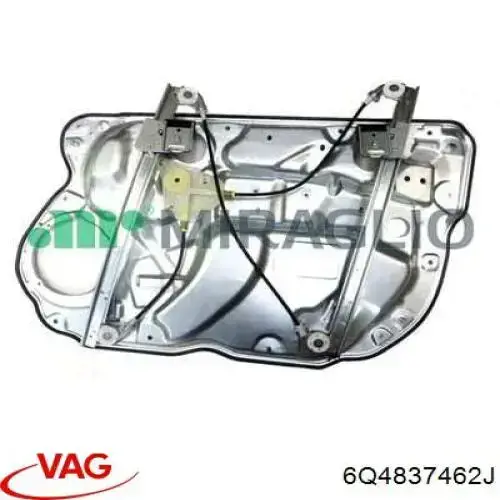 Механизм стеклоподъемника двери передней, правой VAG 6Q4837462J